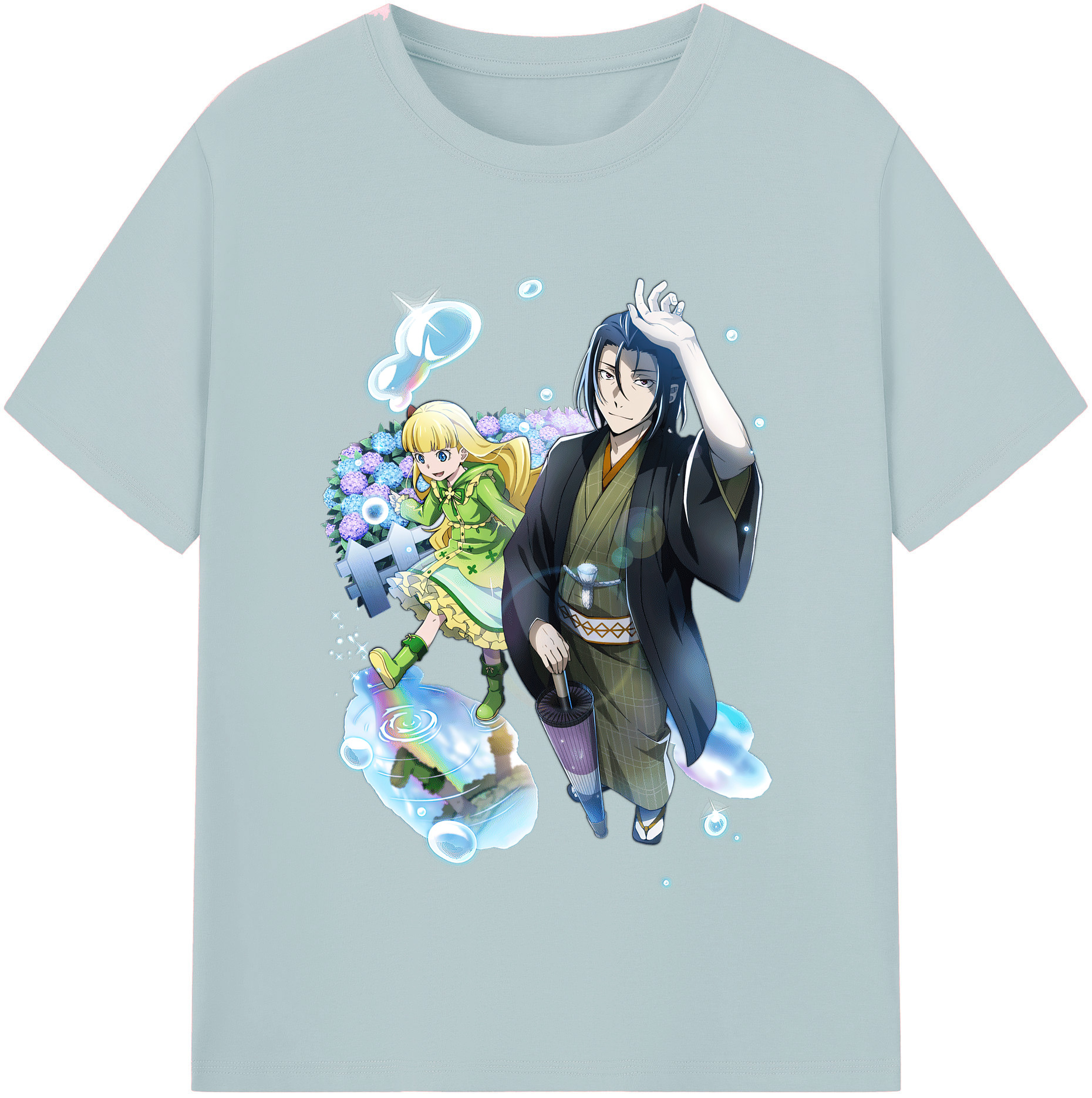 （画像用） 文豪ストレイドッグス Bungo Stray Dogs 綿100％半袖Tシャツ（フロントプリント）